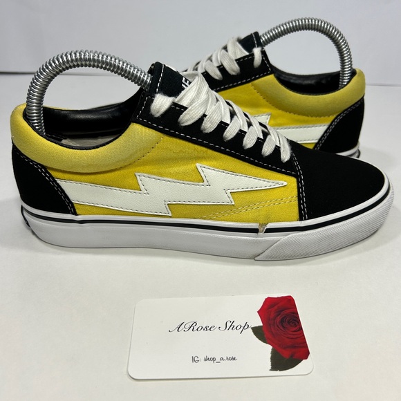 Revenge x Storm Low Top Black Yellow Shoes Size: 5.5 M - Picture 1 of 7